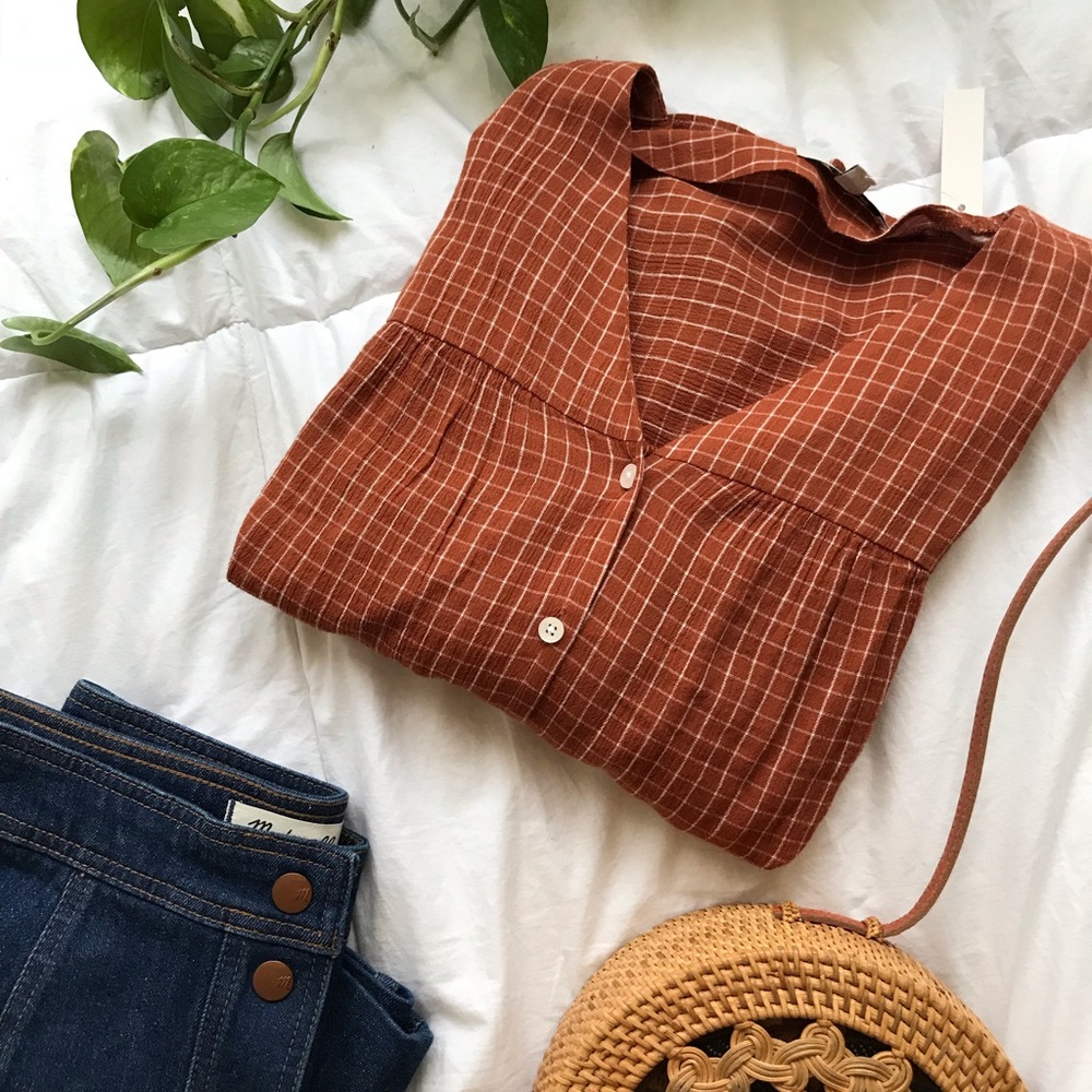 Madewell Bell Sleeve Blouse